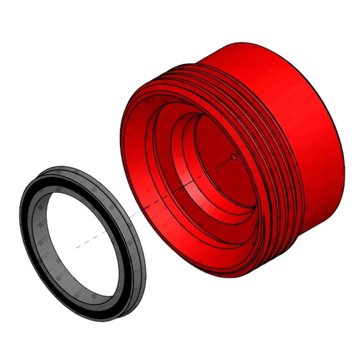 Blanking Cap, 3” 1502 F, 1/2” NPT Tap, 10000 psi, Sour Service